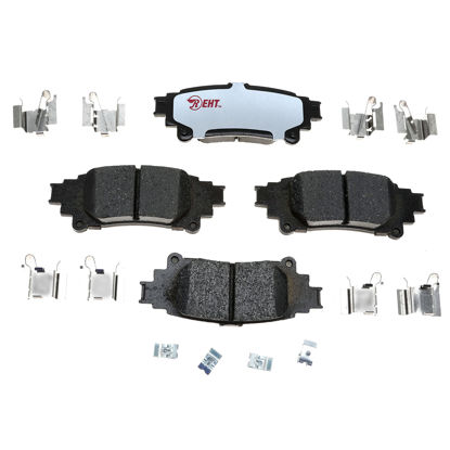 Picture of Premium Raybestos Element3 EHT™ Replacement Rear Brake Pad Set for Select 2012-2017 Toyota Prius V Model Years (EHT1391BH)