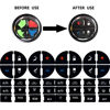 Picture of 2 Packs AC Dash Button Repair Kit -Compatible with Chevy, Best for Fixing Ruined Faded A/C Control Buttons - Decal Replacement Fits Select 07-14 GM Vehicles - Car SUV Van Truck Accessories