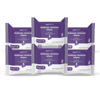 Picture of Amazon Basics Make Up Remover Wipes, Night Calming, 150 Count (6 Packs of 25) (Previously Solimo)
