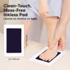 Picture of 4-Pack Inkless Hand and Footprint Kit - Ink Pad for Baby Hand and Footprints - Dog Paw Print Kit,Dog Nose Print Kit - Baby Footprint Kit, Clean Touch Baby Foot Printing Kit, Handprint Kit (Twilight)