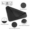 Picture of MicoYang Silicone Dish Drying Mat for Multiple Usage,Easy clean,Eco-friendly,Heat-resistant Silicone Mat for Kitchen Counter or Sink,Refrigerator or Drawer Liner Black XXL 24 inches x 18 inches