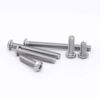 Picture of 1/4-20 x 2-1/2" Button Head Socket Cap Bolts Screws, 304 Stainless Steel 18-8, Allen Hex Drive, Bright Finish, Fully Machine Thread, Pack of 50