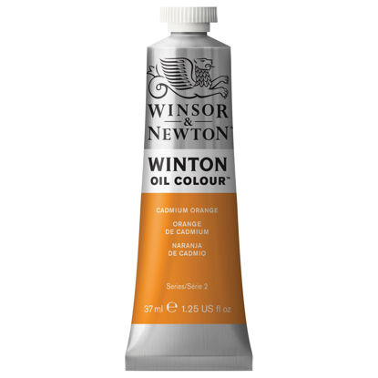 Picture of Winsor & Newton Winton Oil Color, 37ml (1.25-oz) Tube, Cadmium Orange