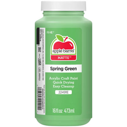 Picture of Apple Barrel 22491E ACRYLIC PAINT, 16 oz, Spring Green