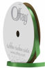 Picture of Berwick Offray 068823 1/4" Wide Single Face Satin Ribbon, Emerald Green, 6 Yds