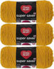 Picture of Red Heart Super Saver Gold Yarn - 3 Pack of 198g/7oz - Acrylic - 4 Medium (Worsted) - 364 Yards - Knitting/Crochet