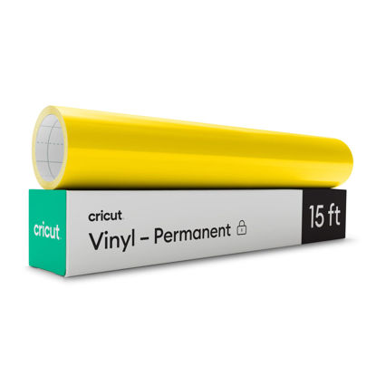 Cricut Premium Permanent Vinyl (12 x 48), Strong Adhesive Lasts for 3  Years, UV & Water-Resistant, Perfect for Indoor-Outdoor DIY Projects