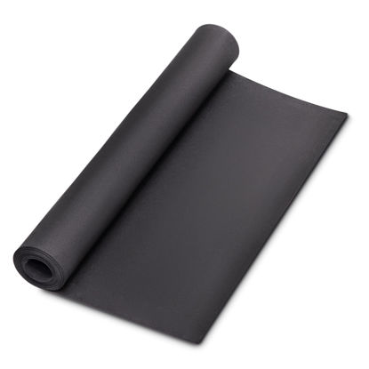 Picture of Black Eva Foam,Premium Cosplay EVA Foam Sheet（1mm to 10mm),49"x13.5",1mm Thickness,for Cosplay Crafts DIY Projects by MEARCOOH