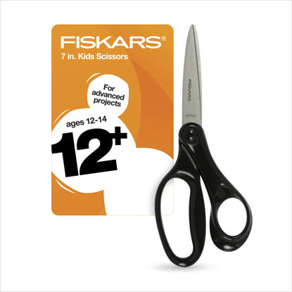 Picture of Fiskars® Student Scissors, Black (7 in.)