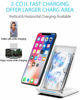 Picture of NANAMI Fast Wireless Charger - Qi Certified Charging Stand 7.5W Compatible iPhone 14/13/12/SE 2020/11/XS Max/XR/X,10W for Samsung Galaxy S23/S22/21/S20/S10/S9/Note 20 Ultra/10/9 and Qi-Enabled Phones