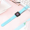 Picture of TreasureMax Sport Band Compatible with Apple Watch Bands 38mm 40mm 41mm 42mm 44mm 45mm 49mm,Soft Silicone Strap Compatible for Apple Watch Series Ultra 8 7 6 5 4 3 2 1 SE Men Women Blue 38/40/41MM