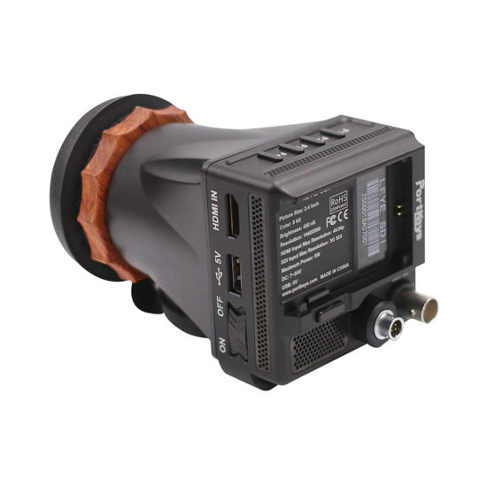 Picture of Portkeys LEYE SDI Electronic Viewfinder 2.4 Inch LCD Monitor with Battery Plate [Adjustable Diopter +8D~-3D]