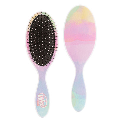 Picture of Wet Brush Original Detangler Brush - Color Wash, Stripes - All Hair Types - Ultra-Soft IntelliFlex Bristles Glide Through Tangles with Ease - Pain-Free Comb for Men, Women, Boys and Girls
