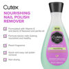 Picture of Gel Nail Polish Remover by Cutex, Ultra-Powerful & Removes Glitter and Dark Colored Paints, Paraben Free, 6.76 Fl Oz