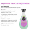 Picture of Gel Nail Polish Remover by Cutex, Ultra-Powerful & Removes Glitter and Dark Colored Paints, Paraben Free, 6.76 Fl Oz