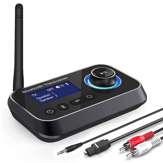 GetUSCart Ainostone Bluetooth 5.0 Transmitter Receiver 2 in 1