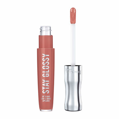 Picture of Rimmel Stay Glossy 6HR Lip Gloss, Sippin, 0.18 Fl Oz (Pack of 1)