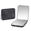 Picture of Kintion Pocket Mirror, 1X/3X Magnification LED Compact Travel Makeup Mirror, Compact Mirror with Light, Purse Mirror, 2-Sided, Portable, Folding, Handheld, Small Lighted Compact Mirror for Gift, Black