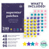 Picture of LivaClean 240 CT Superstar Acne Patches w/Salicylic Acid & Tea Tree, Star Pimple Patch Pimple Patches for Face Pimple Patches Stars Hydrocolloid Acne Patches Cute Zit Patches for Face Healing Sticker