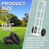 Picture of 4.10/3.50-4" Lawn Tire Inner Tubes with TR-13 Straight Valve Stem (2-Pack) Heavy Duty Replacement for Wheelbarrow tire 4",Trunk, Tractor, Garden Carts,Golf Cart, Mowers and More