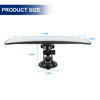 Picture of Car Rear View Mirror with Suction Cup, Anti Glare Wide Angle HD Auto Inside Rearview Mirror, 360 Degrees Adjustable Reduce Blind Spots, Universal for Vehicle, Marine, Boat, Truck, SUV, Van