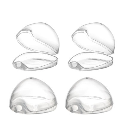 Picture of Accmor Pacifier Case, Pacifier Holder Case, Pacifier Container for Travel, BPA Free, Transparent, 4 Pack