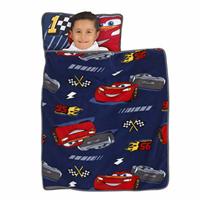 Picture of Disney Cars Navy & Red Toddler Nap Mat, Navy, Red, Yellow, (5849392P)