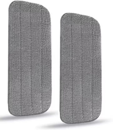 Picture of Spray Mop Replacement Mop Pads, CLDREAM Microfiber Washable Mop Pads for Wet Or Dry Floor Cleaning - 2Pcs
