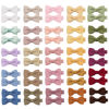 Picture of CELLOT Baby Hair Clips Baby Girls Fully Lined Baby Bows Hair Pins Tiny 2" Hair Bows Alligator Clips for Girls Infants Toddlers (2 Inch (Pack of 50), Pastel Colors)