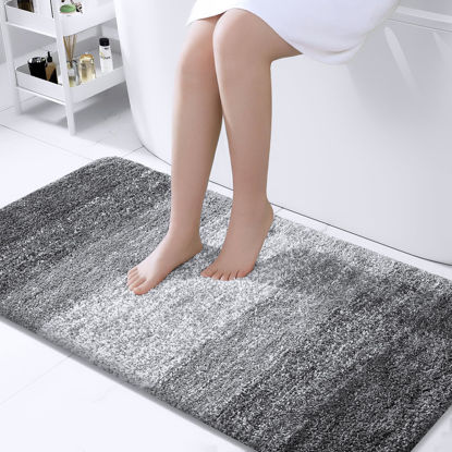 Red Bathroom Rug Mat, Extra Soft and Absorbent Microfiber Bath Rugs,  Non-Slip Plush Shaggy Bath Carpet, Machine Wash Dry, Bath Mats for Bathroom