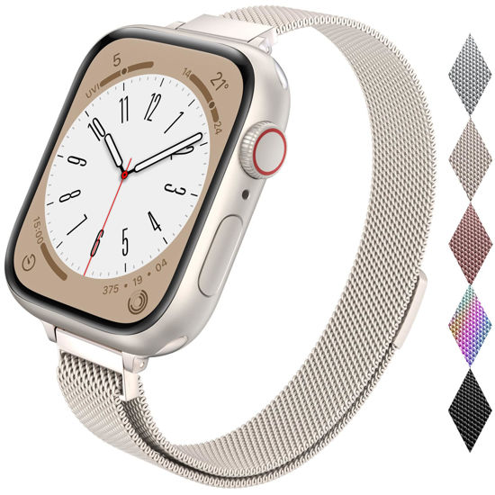 Magnetic clasp clearance watch band