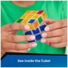 Picture of Rubikâ€™s Crystal, New Transparent 3x3 Cube Classic Color-Matching Problem-Solving Brain Teaser Puzzle Game Toy, for Kids and Adults Aged 8 and Up