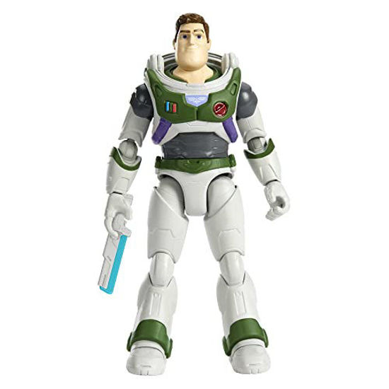 Picture of Disney Pixar Lightyear Space Ranger Alpha Buzz Lightyear Figure, Authentic Action Figure 5 Inches tall with 12 Posable Joints, Laser Blade, 4 Years & Up