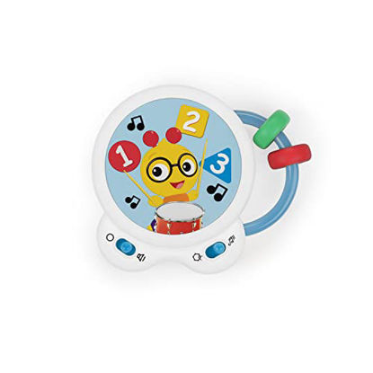 Picture of Baby Einstein Tiny Tempo Musical Toy Drum, Ages 3+ Months, Bead Chaser