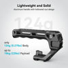 Picture of SmallRig Lightweight NATO Top Handle, Quick Release NATO Grip for DSLR Camera Cage, Universal Top Handle with 5 Cold Shoe Adapters and NATO Clamp (Lite) - 3766