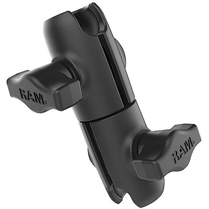 Picture of RAM Mounts RAP-B-200-12U Composite Double Socket Swivel Arm Compatible with RAM B Size 1" Ball Components