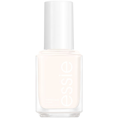 Picture of essie Salon-Quality Nail Polish, 8-Free Vegan, Cloudy White, Marshmallow, 0.46 fl oz