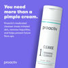 Picture of Proactiv Acne Cleanser - Benzoyl Peroxide Face Wash and Acne Treatment - Daily Facial Cleanser and Hyularonic Acid Moisturizer with Exfoliating Beads - 60 Day Supply, 4 Oz