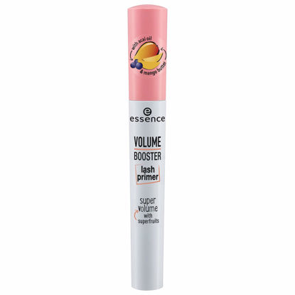 Picture of essence | Volume Booster Lash Primer Mascara | Infused with Mango Butter and Acai Oil for Nurtured Lashes | Conditioning Mascara Primer | White | Vegan | Paraben & Cruelty Free (Pack of 1)