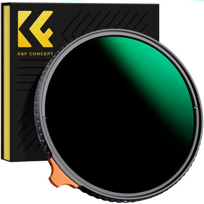 Picture of K&F Concept 82mm Variable ND Lens Filter ND3-ND1000 (1.5-10 Stops) Putter Adjustable HD Neutral Density Filter with 28 Multi-Layer Coatings for Camera Lens (Nano-X Series)