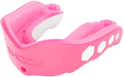 Picture of Shock Doctor Gel Max Mouth Guard, Heavy Duty Protection & Custom Fit, Adult, Bubblegum