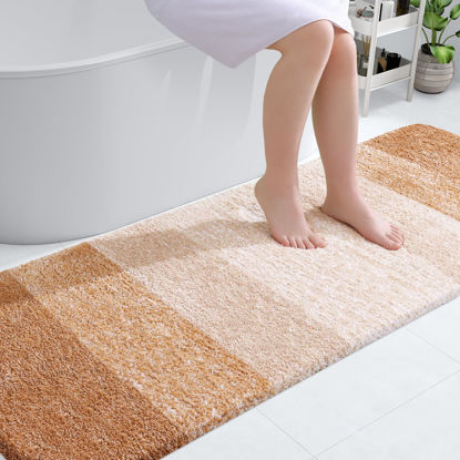 Red Bathroom Rug Mat, Extra Soft and Absorbent Microfiber Bath Rugs,  Non-Slip Plush Shaggy Bath Carpet, Machine Wash Dry, Bath Mats for Bathroom