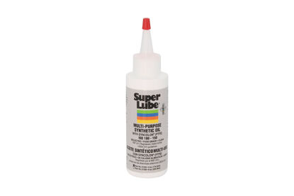 Picture of Super Lube 51004 Synthetic Oil with PTFE, High Viscosity, 4 oz Bottle,Translucent white(Packaging may vary)
