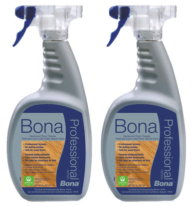 Picture of Bona Professional Hardwood Floor Cleaner, Ready to Use Formula, 32oz Spray Bottle, Pack of 2