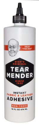 Picture of Tear Mender Instant Fabric And Leather Adhesive, 16 Oz Bottle, Tg-16