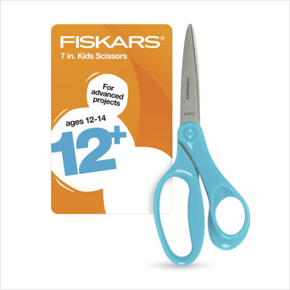 Picture of Fiskars® Student Scissors, Turquoise (7 in.)