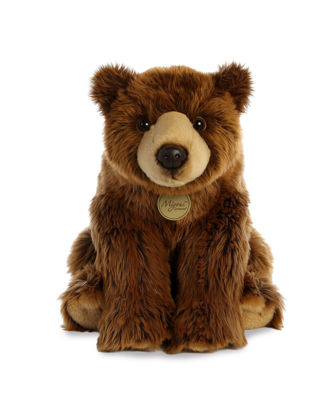 Picture of Aurora® Adorable Miyoni® Grizzly Stuffed Animal - Lifelike Detail - Cherished Companionship - Brown 15 Inches
