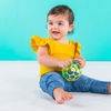 Picture of Bright Starts Oball Easy Grasp Classic Ball Infant Toy in Blue/Green, Age Newborn and up, 4 Inches