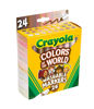 Picture of Crayola Colors of The World Skin Tone Markers, Classroom Supplies, Gift for Kids, 24 Count (Styles Vary)