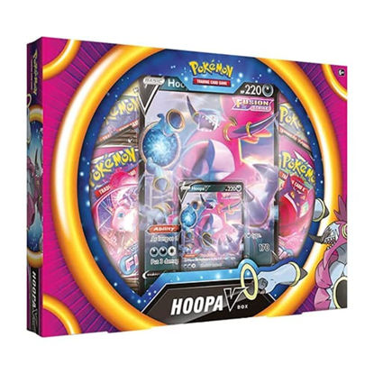 Picture of Pokémon | Hoopa V Box | Card Game | Ages 6+ | 2 Players | 10+ Minutes Playing Time